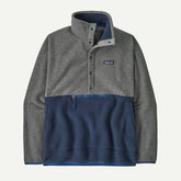 M's Retro Pile Half-Snap Pullover