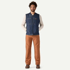 M's Work Denim Vest