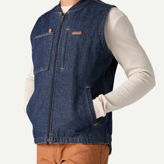 M's Work Denim Vest
