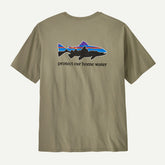 M's Home Water Trout Organic T-Shirt