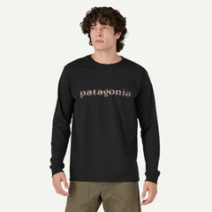 M's Long-Sleeved '73 Text Logo Responsibili-Tee®