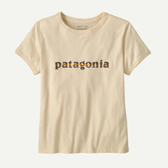 W's '73 Text Logo Organic Ringer Tee