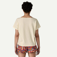 W's Waves Rolling Relaxed Drop-Sleeve Organic T-Shirt