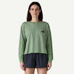 W's Long-Sleeved '73 Skyline Easy-Cut Organic T-Shirt