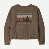 W's Long-Sleeved '73 Skyline Easy-Cut Organic T-Shirt