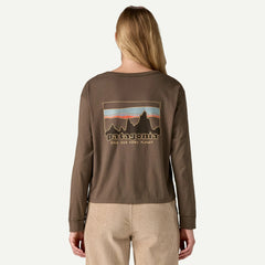 W's Long-Sleeved '73 Skyline Easy-Cut Organic T-Shirt