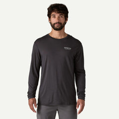 M's Long-Sleeved Capilene® Cool Merino Blend Graphic Shirt