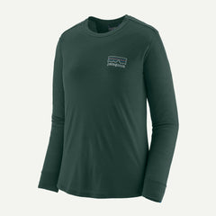 W's Long-Sleeved Capilene® Cool Merino Blend Graphic Shirt