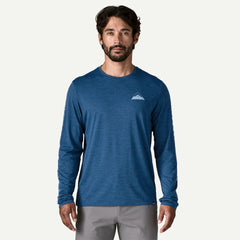 M's Long-Sleeved Capilene® Cool Daily Graphic Shirt - Lands