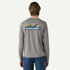 M's Long-Sleeved Capilene® Cool Daily Graphic Shirt - Waters