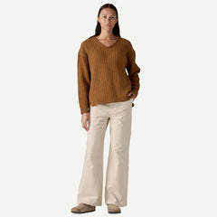 W's Recycled Wool-Blend V-Neck Sweater