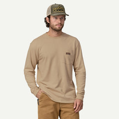 M's Long-Sleeved Work Pocket T-Shirt