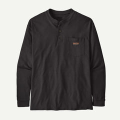 M's Long-Sleeved Work Henley Pocket Tee
