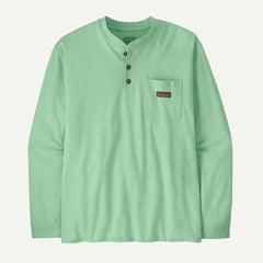 M's Long-Sleeved Work Henley Pocket Tee