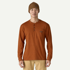 M's Long-Sleeved Work Henley Pocket Tee