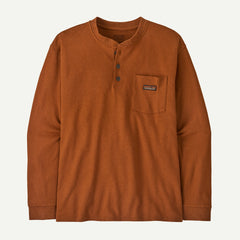 M's Long-Sleeved Work Henley Pocket Tee