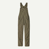 W's All Seasons Hemp Canvas Bib Overalls - Long