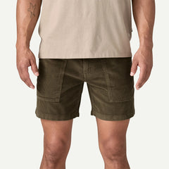 M's Organic Cotton Cord Utility Shorts - 6"