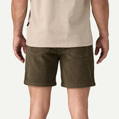 M's Organic Cotton Cord Utility Shorts - 6"