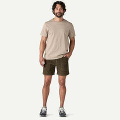 M's Organic Cotton Cord Utility Shorts - 6"