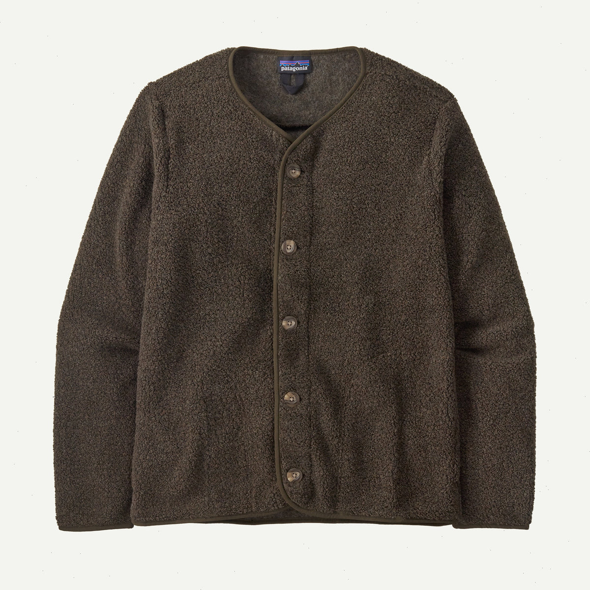 M's Reclaimed Fleece Cardigan