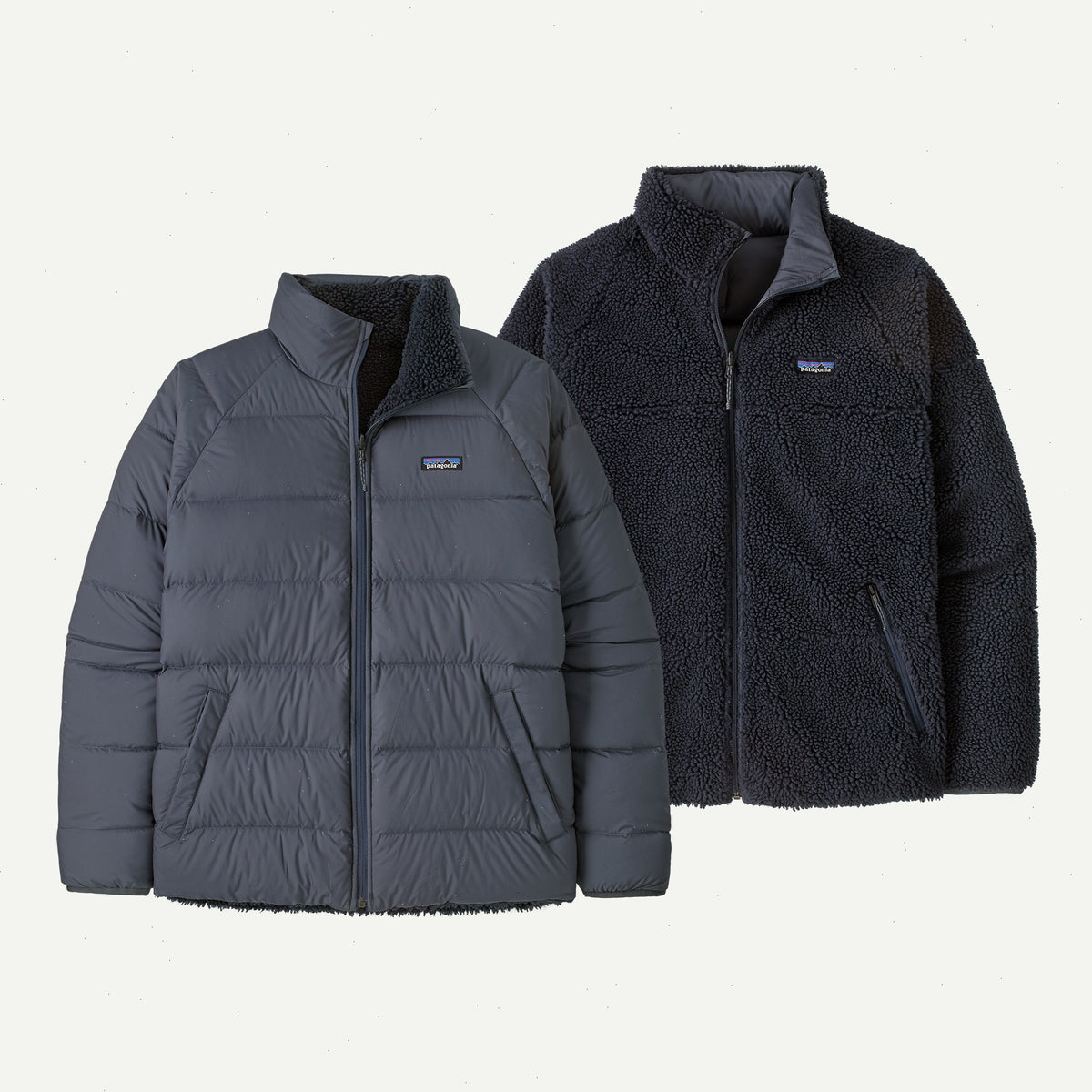 M's Reversible Silent Down Jacket