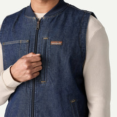 M's Work Denim Vest