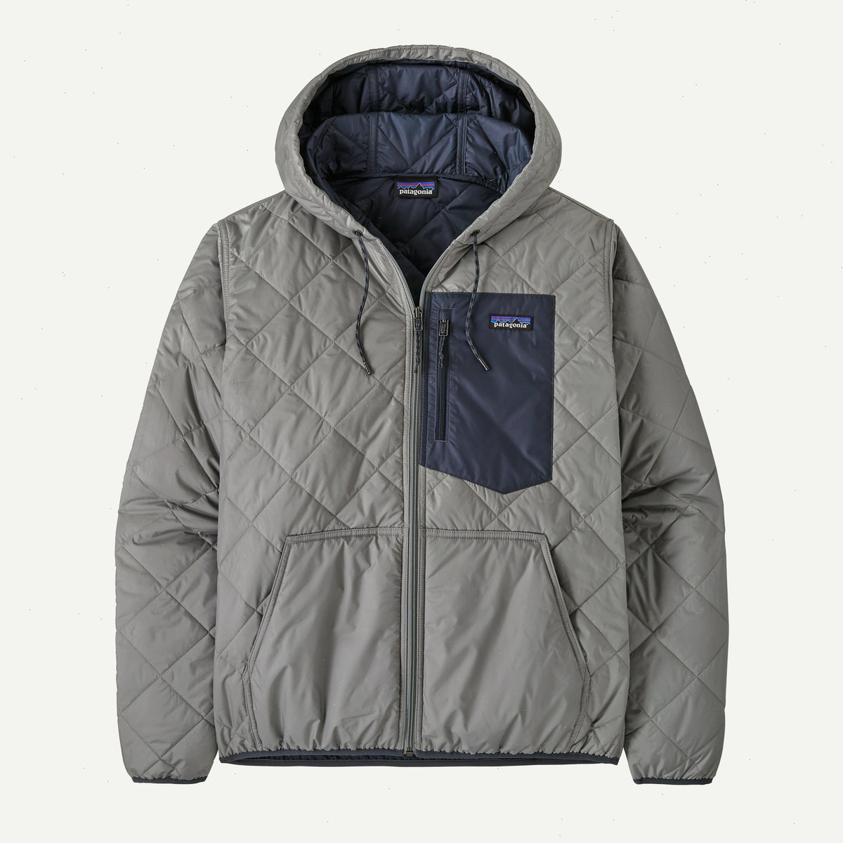 M's Diamond Quilted Bomber Hoody