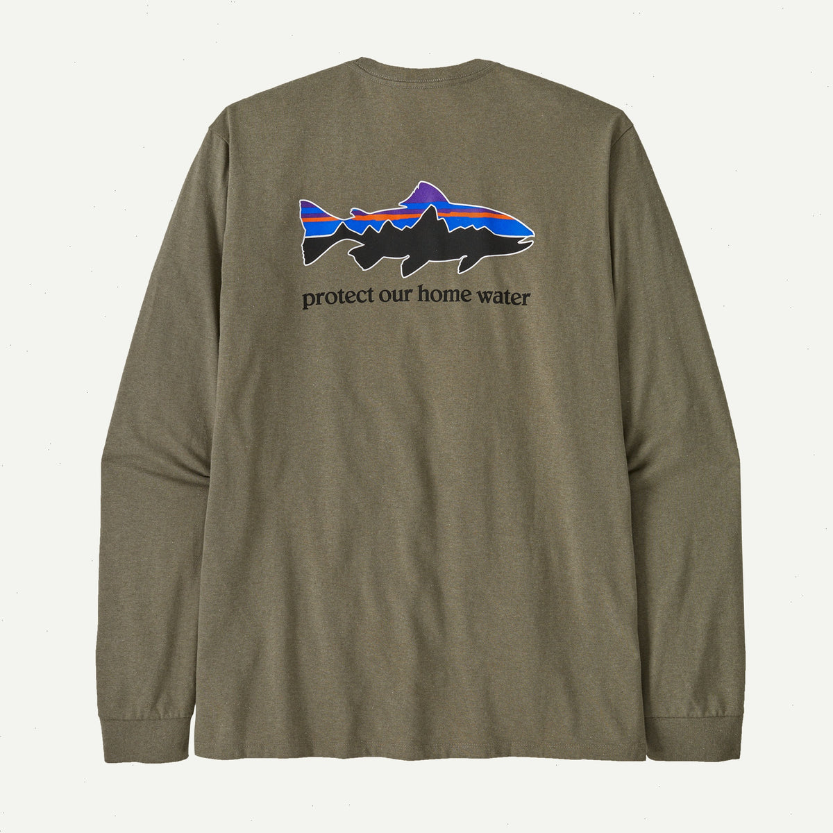 M's Long-Sleeved Home Water Trout Responsibili-Tee®
