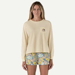 W's Long-Sleeved Applied Imagination Easy-Cut Organic Pocket T-Shirt