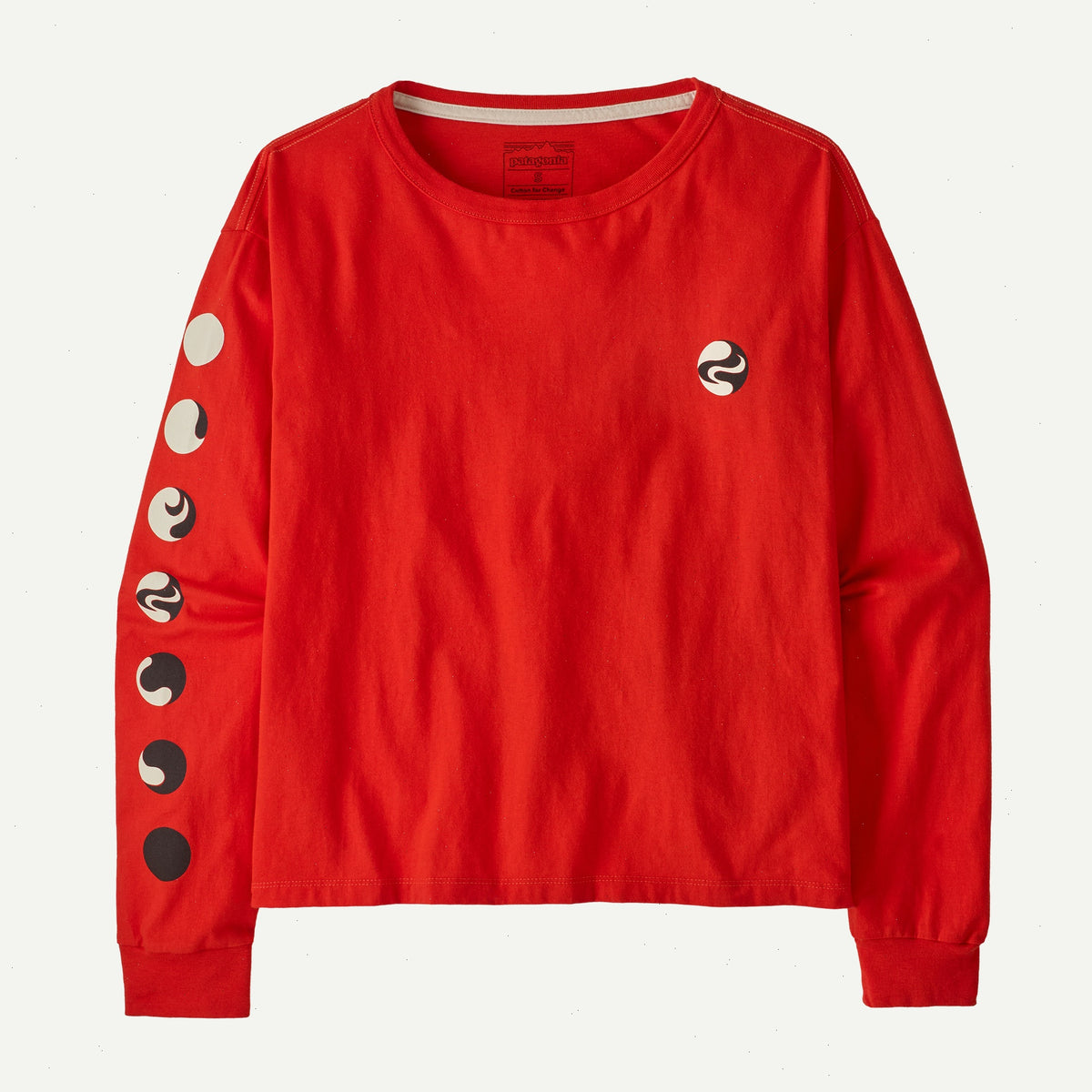 W's Long-Sleeved Earth Flow Easy-Cut Organic T-Shirt