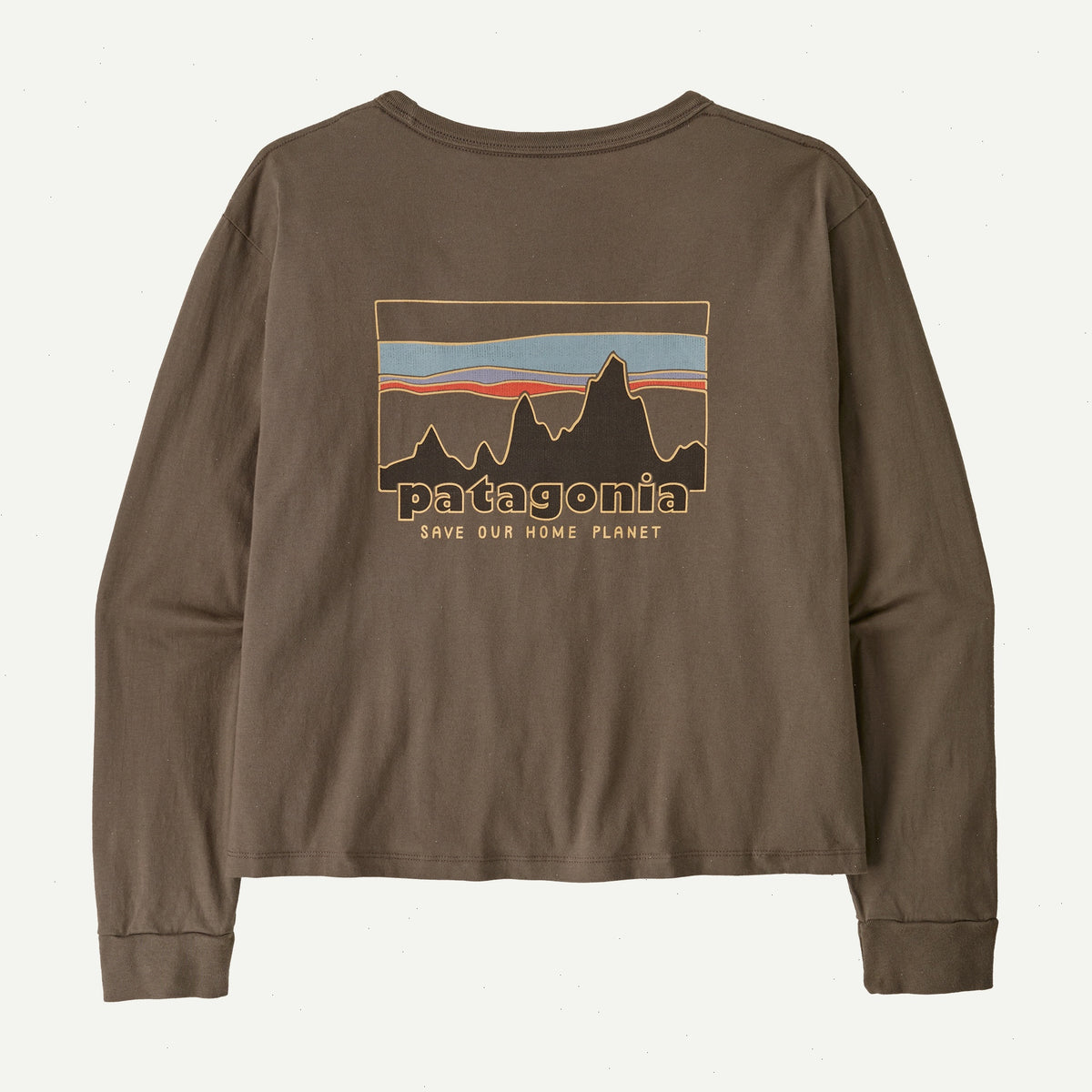W's Long-Sleeved '73 Skyline Easy-Cut Organic T-Shirt