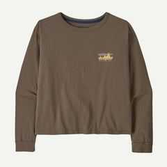 W's Long-Sleeved '73 Skyline Easy-Cut Organic T-Shirt