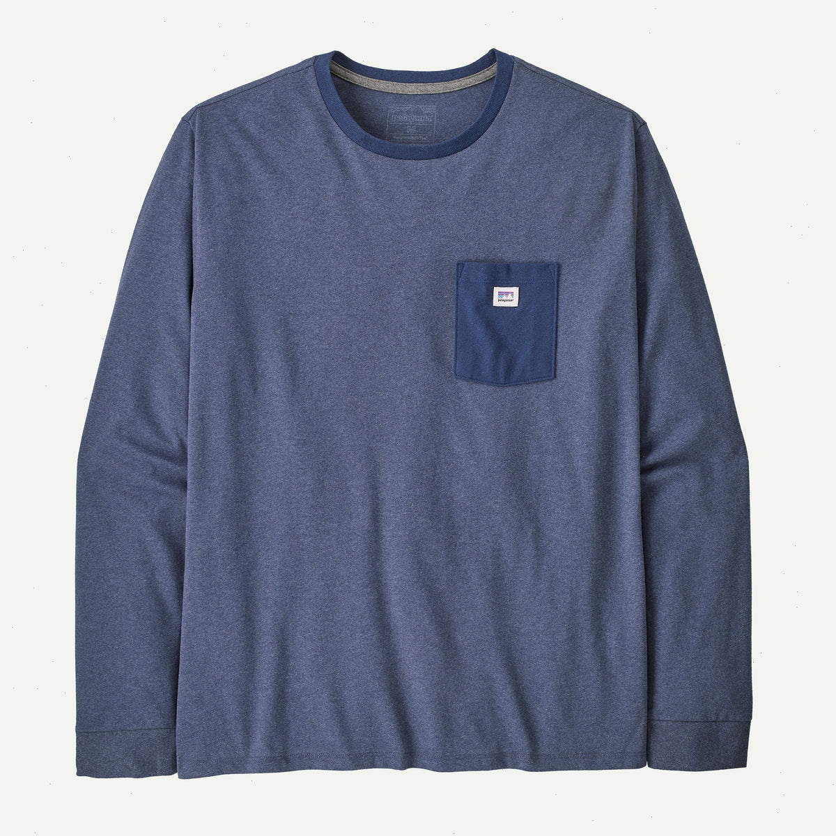 M's Long-Sleeved Shop Sticker Pocket Responsibili-Tee®