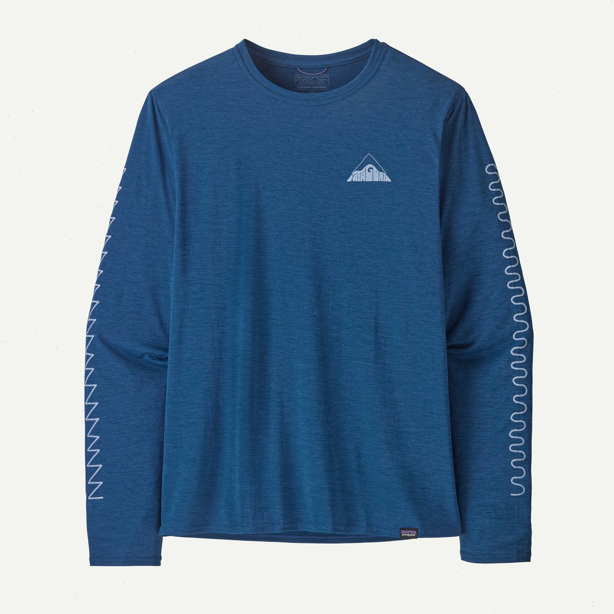 M's Long-Sleeved Capilene® Cool Daily Graphic Shirt - Lands