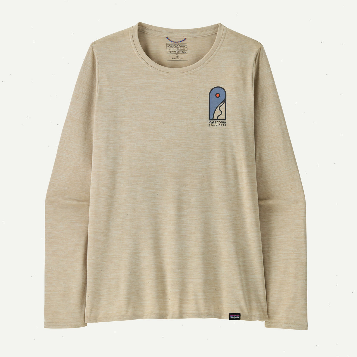 W's Long-Sleeved Capilene® Cool Daily Graphic Shirt - Lands