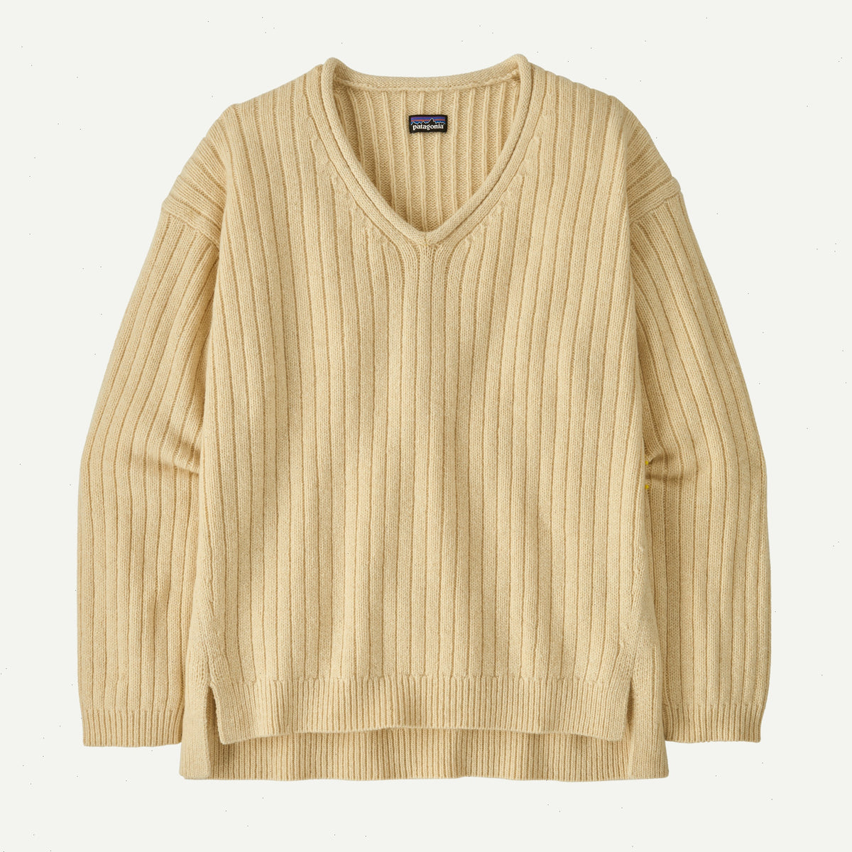 W's Recycled Wool-Blend V-Neck Sweater