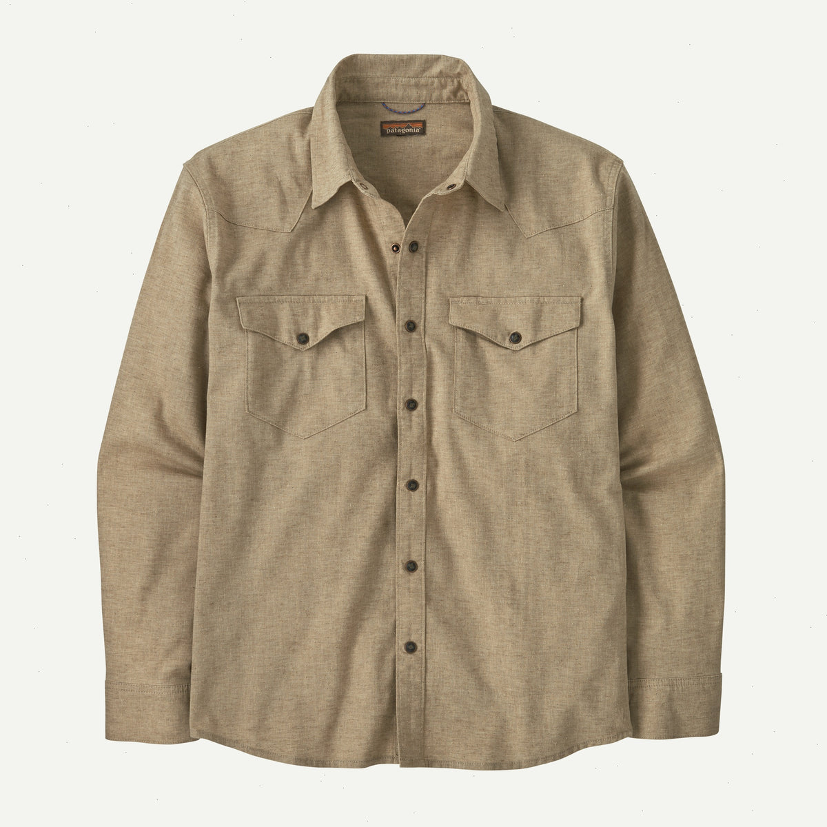 M's Long-Sleeved Western Snap Shirt