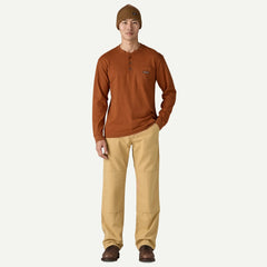 M's Long-Sleeved Work Henley Pocket Tee