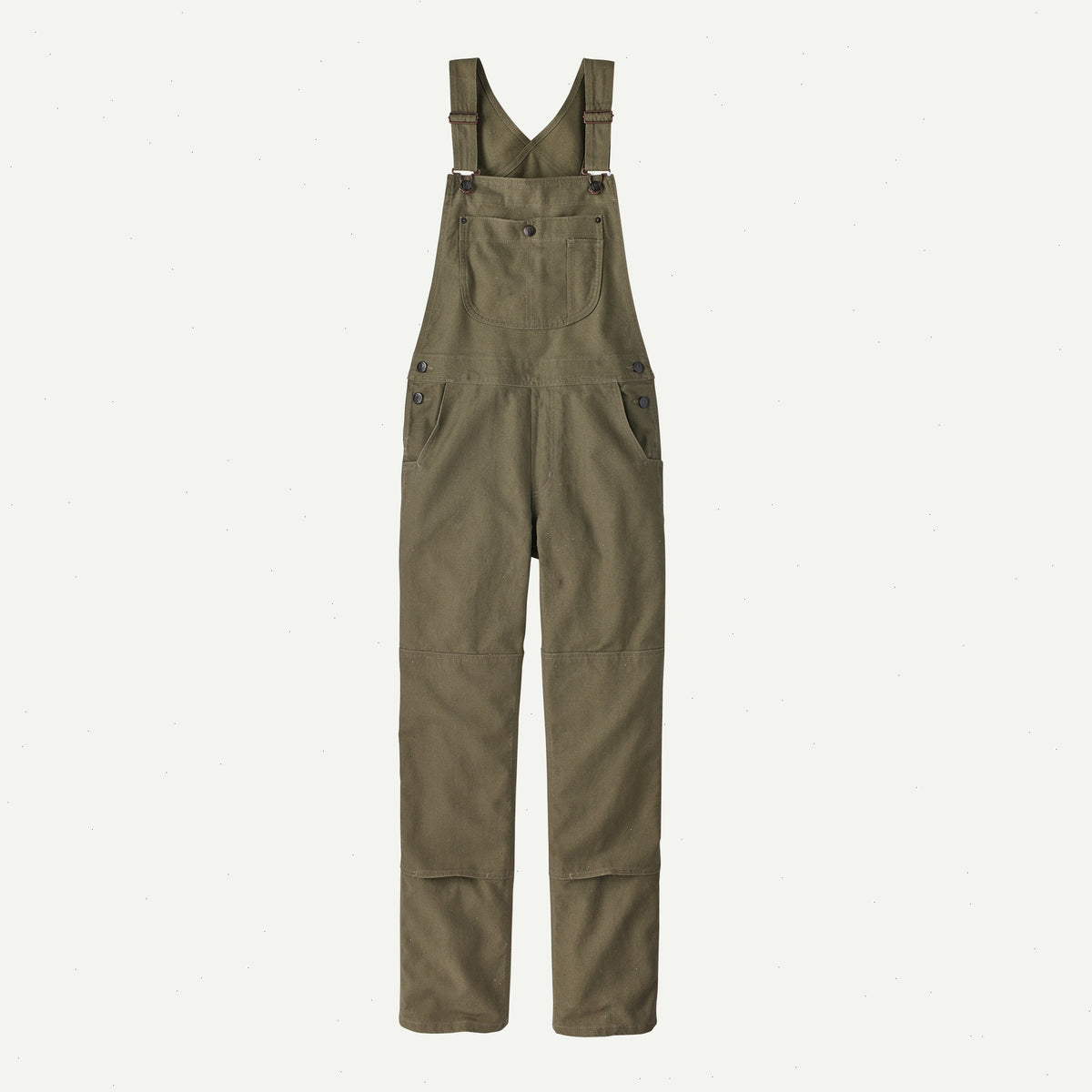 W's All Seasons Hemp Canvas Bib Overalls - Long